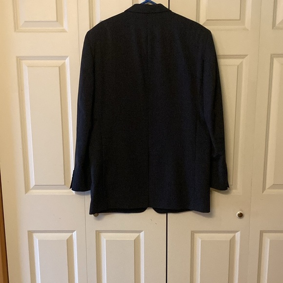 Jos. A. Banks suit jacket navy wool 43 L timeless style - Picture 2 of 12